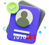 Tornar-se um membro do 7070bet é muito simples